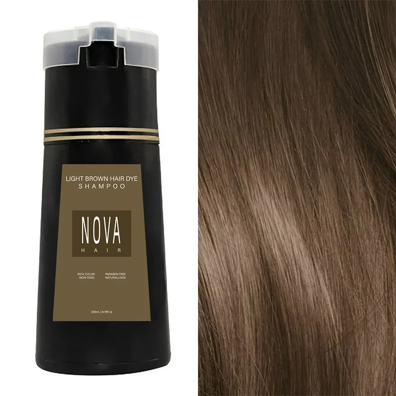 NovaHair™ | Werden Sie Ihr graues Haar schnell los!